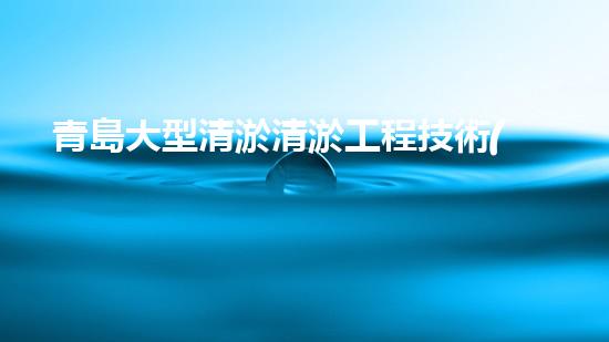 青島大型清淤清淤工程技術(shù)揭秘！如何高效處理水體污染征詢題？